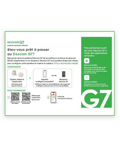 Document d'information sur le Dexcom G7